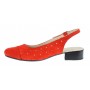 Pantofi dama casual din piele naturala din piele intoarsa NA252CORAIS